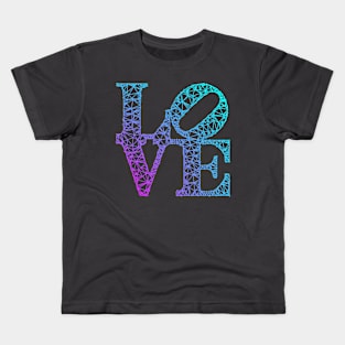 LOVE (Robert Indiana) Kids T-Shirt